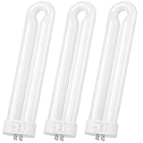 GRONGU 15-Watt Replacement Bulb with 4-Pin Base Compatible with Black Flag BB-15WHT BZ-15, BZ-20, for Flowtron BK-15D, for Stinger FP15, for TZ15, for B1515-4 /Hemiua T6 Pro and Most 15W Bulbs, 3 Pack