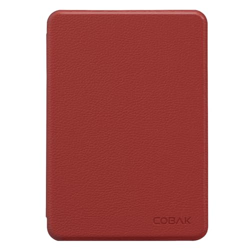 Image of CoBak Case for All New 6 Inch E-Reader 2024 and 2022 (11 Generation) - PU Leather Smart Cover, Auto Sleep and Wake, Premium Protective Case for Kindle, Boox, Kobo