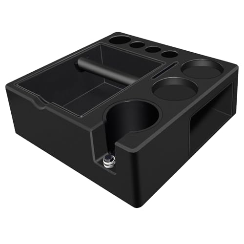 Espresso Tamping Station with Knock Box