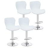 ZXWCYJ Stool Cover Curved Swivel Set of 2/4/6 Bar Stool Chair Cover Slipcover with Backrest Stretch