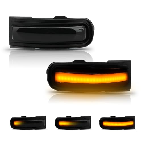 D-Lumina 2 luces LED dinámicas de señal de giro para espejo lateral, señales de giro secuenciales compatibles con Jeep Renegade 2015-2022