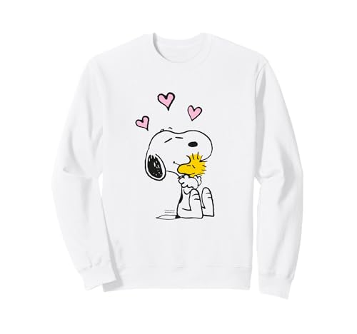 Peanuts - Snoopy Te voy a abrazar Fuerte, Rosa Sudadera