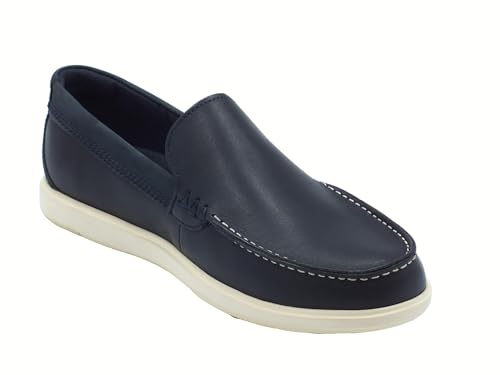 Clarks Men's Bratton Loafer, navy, 8.52