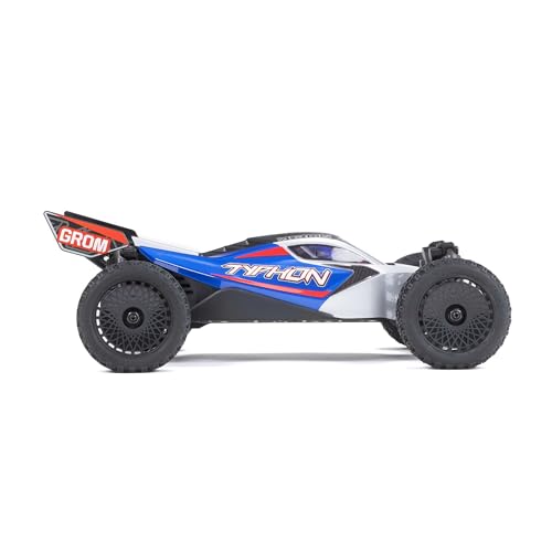 Image of ARRMA Typhon GROM 4x4 RC Buggy, RTR, Blue /Silver