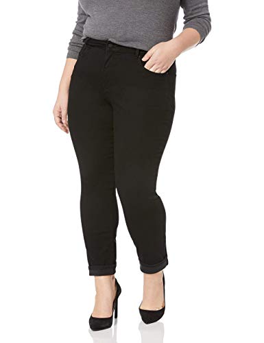 Jeans NYDJ Marilyn Straight Leg femme grande taille en denim bleu marine classique