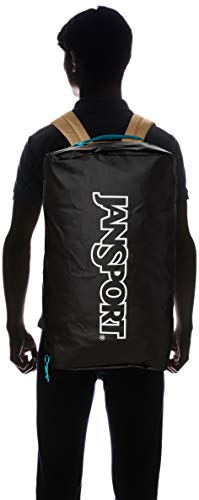 JanSport Good Vibes Gear Hauler 45 - Small and Durable Duffle Bag, Field Tan Ripstop, 45L