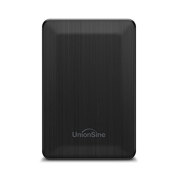 UnionSine Ultra Slim 250GB Externe Tragbare Festplatte 2,5 Zoll USB 3.0 Backups HDD Tragbarefür für TV,PC,Mac,MacBook… – Bild 3