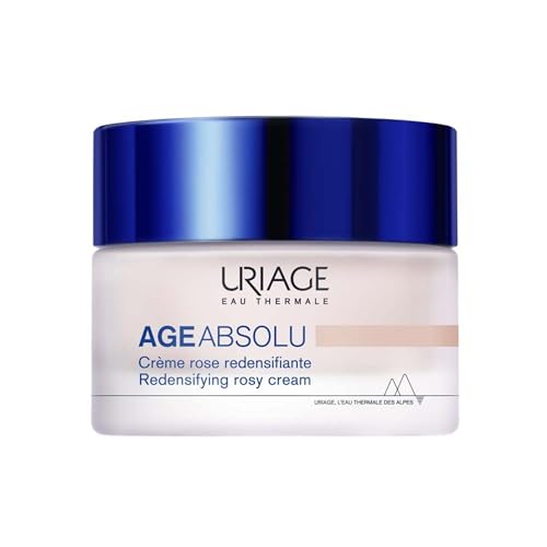 Uriage Age Absolu Crème Anti-Rides - Rétinol, Acide Hyaluronique, Vitamine C & E - Booster Procollagène x6 - Rides, Relâchement - Volume & Hydratation - Velouté...