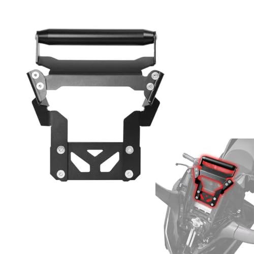 GFARDMOTO Motorrad GPS Telefon Halter Handy Halter Lenker Navigation Halter Extender für Honda Forza 350 Forza-350 Forza350 NSS 350 Zubehör 2021 2022 2023 2024 (A-Stil–22 mm)