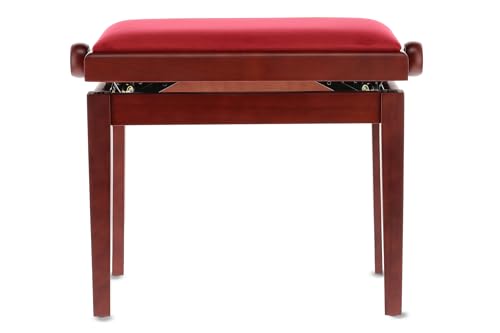 GEWA Banquette de Piano, Acajou Mat - Les Beatles, Paul McCartney, John Lennon, RIngo Starr, George Harrison GEWA Banquette de Piano, Acajou Mat – Image 5