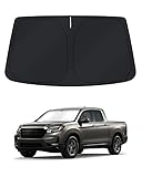 KUST Windshield Sun Shade for Honda Ridgeline Accessories 2017-2025 2026 Window Shade Sun Visor Cover Foldable Blocks UV Rays Keep Your Car Cooler