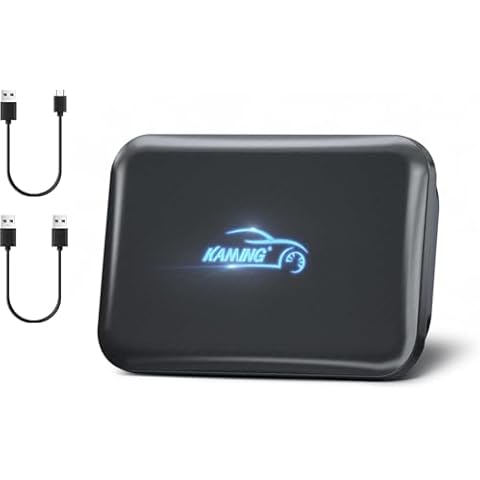 Wireless CarPlay Adapter, Apple Car Play Wireless Adapter Converts Wired to Wireless, CarPlay Wireless Adapter for Factory Wired CarPlay Cars from 2015 Cover