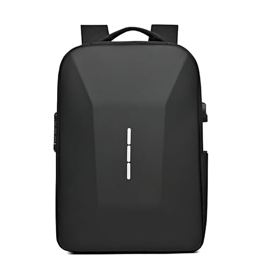 TOKSHOP Mochila Masculina Executiva Slim Antifurto com Trava e Código Para Tablets de Até 13Polegadas e Notebooks de Até 15.6 Polegadas Mochila Rígida