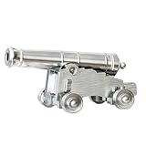 Z-ONE Mini Cannon Stainless Steel Model Famous 19th Century Naval Deck and Napoleon Cannons Handcrafted Highly Collectible