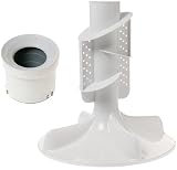 WH43X24454 WH43X30957 Washer Agitator Assembly and Fabric Softener Dispenser Cup KIT by FIXIT PARTS Genuine OEM compatible with GE, Hotpoint like HTW240ASK0WS GTW330ASK1WW US-Based & Operated Supplier