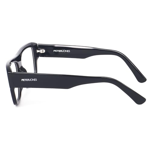 Image of Peter Jones Luxe I Pure Acetate I Oversized Large Size I Square Broad Frame I Spectacle Frame (U004)