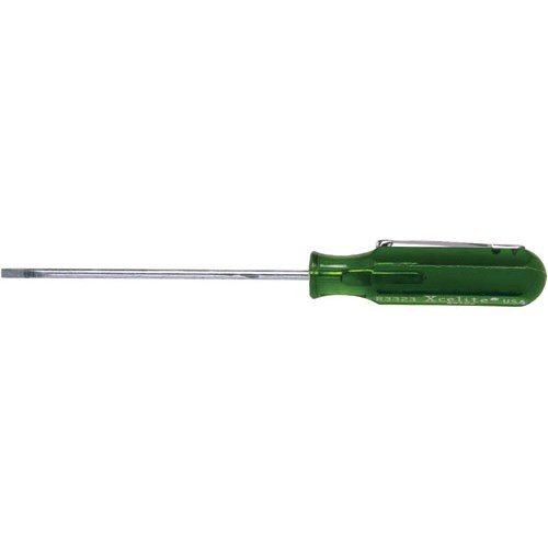  Xcelite R3323 Pocket Clip Slotted Screwdriver 3/32 Inch Driver Bit for Electronics Repair Techs
| Xcelite R3323 Pocket 