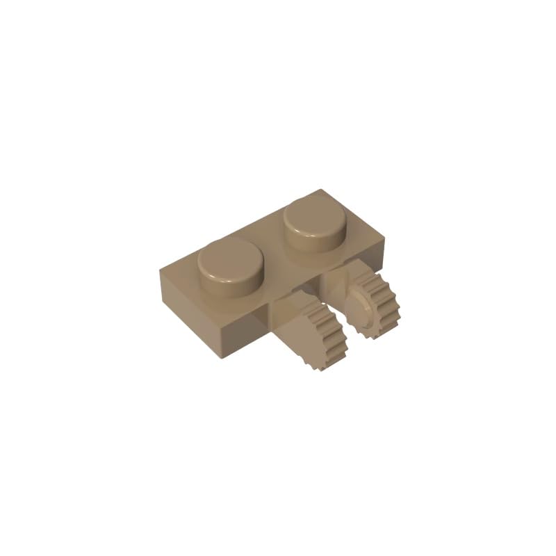 Amazon.com: Gobricks GDS-823 Hinge Plate 1x2 Locking with 2