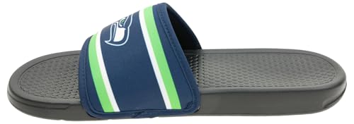 Image of FOCO NFL Team Printed Slide Sandals - Officially Licensed Football Fan Footwear for Comfort & Style