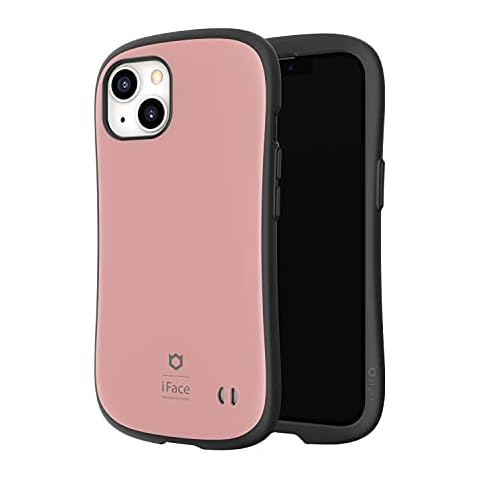 iFace First Class Kusumi Series Designed for iPhone 13 - Soft Light Pastel Aesthetic Colors // Cute Shockproof Dual Layer [Hard Shell + Bumper] Phone Case [Drop Tested] - Pink Cover