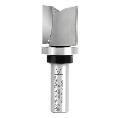 Amana Tool 45365 Flush Trim Router Bit 1-1/8 D x 1-1/2 CH x 1/2 SHK Bearing
