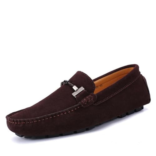 [Yonellie] �h���C�r���O�V���[�Y �����Y �X�G�[�h �傫���T�C�Y �y�� �h�� ���Ȃ� �����₷�� �ʋC�� ������� �J�W���A�� �r�W�l�X �ʋ� �X���b�|�� ���[�t�@�[ �v�C �a�m�C Dor-s02 �R�[�q�[�F 29.5cm