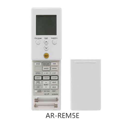 Télécommande AR-REM5E pour climatiseur compatible AR-REB1E AR-REM1U et AR-REF1U