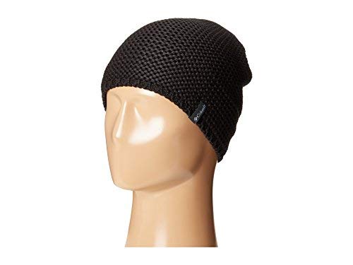 Columbia Gorro feminino Cascade Peak, preto, tamanho único