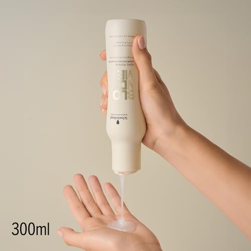 Miniatura 2 de Schwarzkopf Professional BLONDME Bond Repair Nourishing Shampoo - Champú Nutritivo Reparador - Aceite de Almendra y Té Blanco 300ml