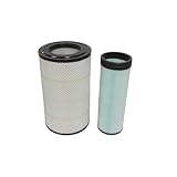 84032107 Air Filter Kit 84031482 Compatible with New Holland E485, E485B, TF78