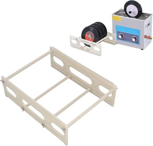 Hizoncore Record Drying Rack ABS Plastic, Sawtooth Design Vinyl Record Storage Holder, Drying...