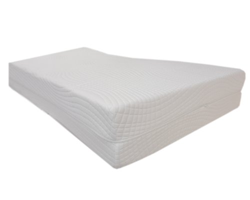 Dibapur - Visco Matratze - 180cm x 200cm - Viscoschaum 4 cm + 16 cm Kaltschaum, härtegrad: H2 /mittelfest