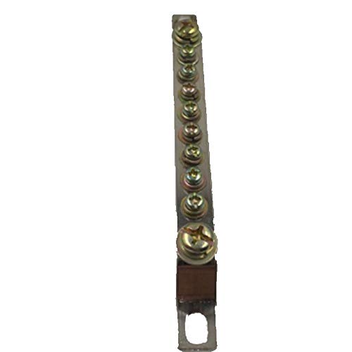 Buy ngruama8 The 10 Hole Line 2 * 15 Earthing Copper Bar Zero Line Terminal Grounding Bus Bar