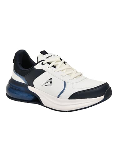 Image of Impakto Flex Onyx Men Casual Sneaker Classic Rounded to Pampering Cushioned Extra Comfort Lace-Up