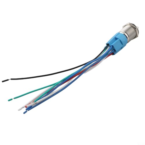 Interrupteur rotatif 19mm 3 positions 2NO 2NC sélecteur autobloquant vert 12V 24V