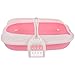 Cat Litter Pan 1 Set Cat Litter Box Plastic Bins Portable Litter Box for Cats Travel Litter Box Cat Litter Tray with Scoop Washable Cat Toilet Cat Supply Pet Toilet Cat Bedpan