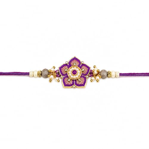Image of The Purple Tree Rakhi for Brother - Rakshabandhan Gift for Bhai