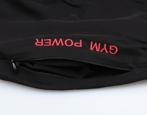 Muscle Alive Hombres Deportes Running 4" Élite División Corriendo Pantalones Cortos Rápido Seco Shorts Negro L - imagen 5