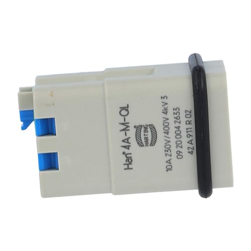 Insert mâle Harting Han 4A 09200042633 connecteur 4 broches 400V