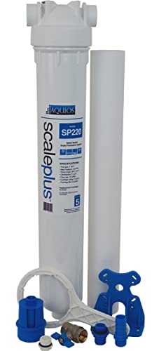 Aquios® SP220 ScalePlus™ Tankless Water Heater Scale Reduction System - Prevents and Reduces Scale in Tankless & Traditional Water Heaters, 5 Micron Sediment Filtration Aquios® SP220 ScalePlus™ Tankless Water Heater Scale Reduction System - Prevents and Reduces Scale in Tankless & Traditional Water Heaters, 5 Micron Sediment Filtration