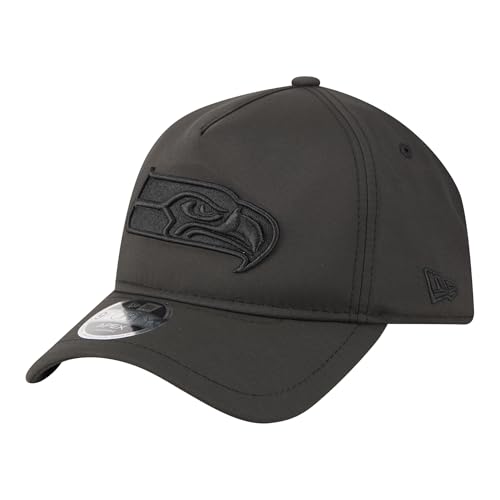 New Era Mens Black Seattle Seahawks Apex 9FORTY Adjustable Hat