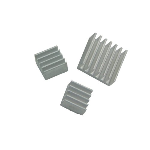 Fenhe 3 Stücke Kühlkörper für Raspberry Pi 3X Aluminum Cover