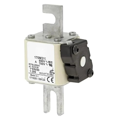 Fusible semi-conducteur 170M3114 pour éviter les pannes de redresseur 160A