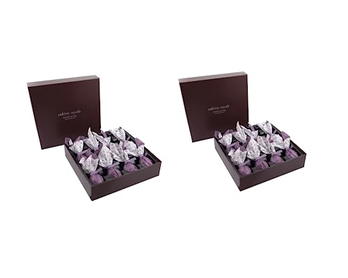 2 Estuches Pack de 8 Bombones de Higo con Chocolate negro Gourmet Corazón Extremeño