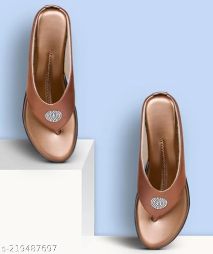 Image of KM Footwear Women's and Girls Fashion Flats and Stylish Sandals Cushioned Flats Wedges