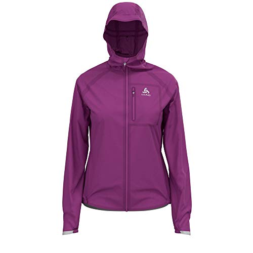 Preisvergleich Produktbild Odlo Womens Zeroweight Dual Dry Waterproof Jacke, Hyacinth Violet, L