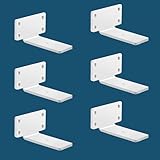 Photo Gallery mloqi 6 pezzi staffe per mensole pesanti industrial, reggimensola, reggi mensola da muro, staffe a l, 5 mm di spessore con viti bianco(12,5 cm) Photo Gallery mloqi 6 pezzi staffe per mensole pesanti industrial, reggimensola, reggi mensola da muro, staffe a l, 5 mm di spessore con viti bianco(12,5 cm)