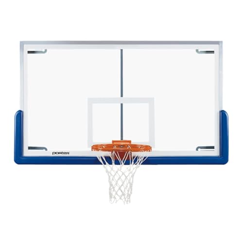 Porter Athletics Pro-Strut Glass Basketball Backboard - 72