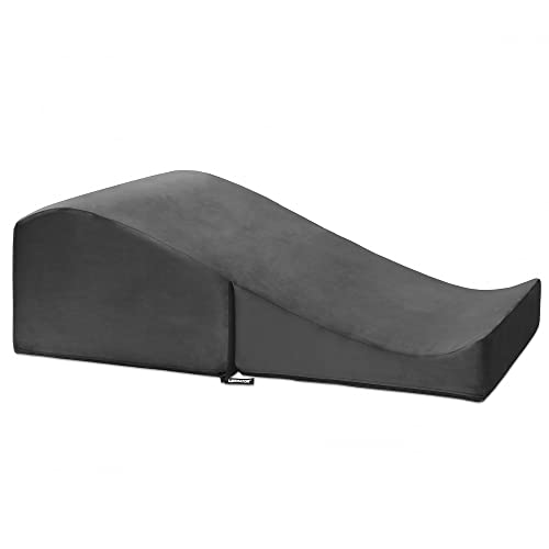 Liberator Flip Ramp Sex Positioning Pillow, Black Velvish, 1 count