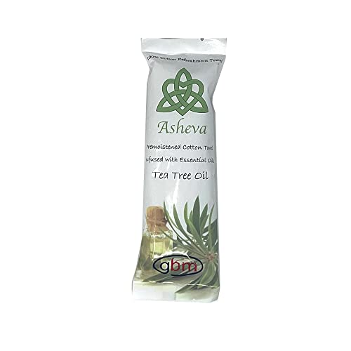 Gbm Asheva - 8 Inch X 9 Inch Individually Wrapped Moist Cotton Hot/Cold Refreshment Towel thumb #1